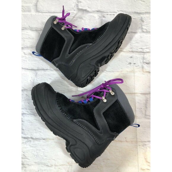 COLUMBIA Bugaboo Plus Omni-Heat Insulated Waterproof Snow Boots Youth 3 (y8) - Picture 6 of 11